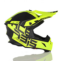 Acerbis Steel Carbon Helmet Yellow Fluo