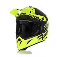 Acerbis Steel Carbon Helmet Yellow Fluo