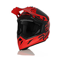 Acerbis Steel Carbon Helmet Red