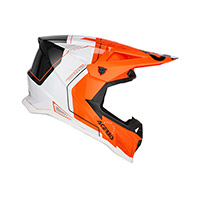 Acerbis T711 Helm orange fluo schwarz - 2