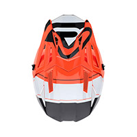 Acerbis T711 Helm orange fluo schwarz - 3