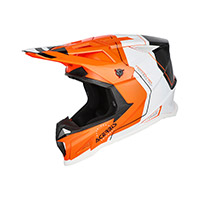 Acerbis T711 Helm orange fluo schwarz