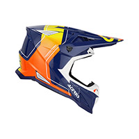 Casque Acerbis T711 bleu orange - 2