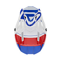 Acerbis T711 Helm weiss blau rot - 3