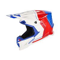 Acerbis T711 Helm orange fluo schwarz