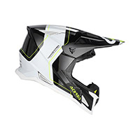 Acerbis T711 Helm schwarz weiss - 2