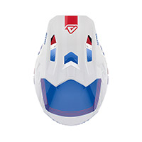 Casque Acerbis Whoops blanc bleu rouge - 3