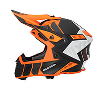 Acerbis X-track 2206 Helmet Orange Fluo Black - 3