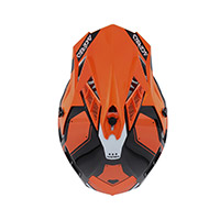 Acerbis X-track 2206 Helmet Orange Black - 3