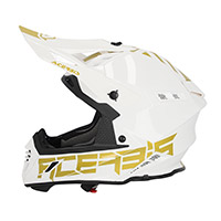 Acerbis X-Track 2206 ヘルメット ホワイトゴールド - 3