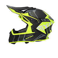 Casco Acerbis X-track 2206 Nero Giallo Fluo - img 2