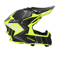 Acerbis X-track 2206 Helmet Black Yellow Fluo - 3