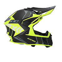 Acerbis X-Track 2206 Helm schwarz gelb fluo - 3