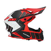 Casco Acerbis X-Track 2206 negro rojo