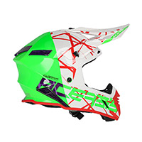 Casque Acerbis X-track 2206 Vert Blanc