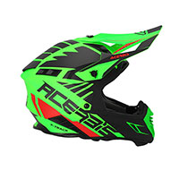 Acerbis X-Track 2206 Helm grün fluo schwarz - 3