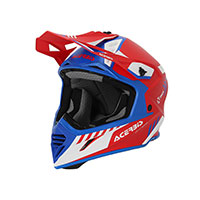 Casco Acerbis X-Track Mips 2206 rojo azul