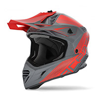 Acerbis X Track Vtr Helmet Grey Red