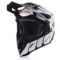 Acerbis X Track Vtr Helmet White Red