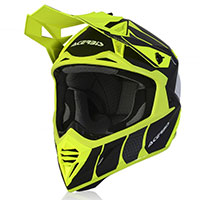 Acerbis X Track Vtr Helmet Black Fluo Yellow