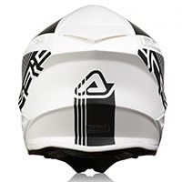 アセビスXトラックVTRヘルメットブラックホワイト - 4