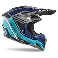 Casco Airoh Aviator 3 League Blu - img 2