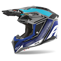 Casco Airoh Aviator 3 League azul