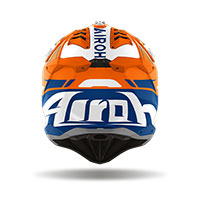 Airoh アビエイター 3 スピン ヘルメット オレンジ蛍光 - 3