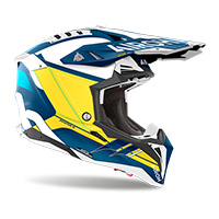 Airoh Aviator 3 Saber Helm blau mat - 2