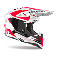 Casco Airoh Aviator 3 Saber rojo