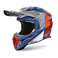 Airoh Aviator Ace 2 Engine Helmet Blue