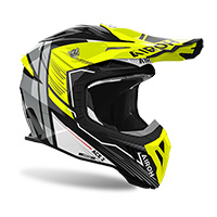 Airoh Aviator Ace 2 Engine Helmet Yellow