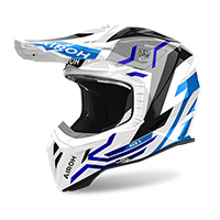 Casco Airoh Aviator Ace 2 Ground Blu