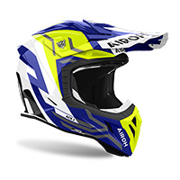 Casco Airoh Aviator Ace 2 Ground Giallo - img 2