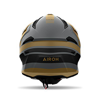 Casco Airoh Aviator Ace 2 Sake dorado opaco - 3