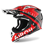 Casco Airoh Aviator Ace Amaze rojo