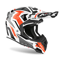 Casco Airoh Aviator Ace Swoop naranja