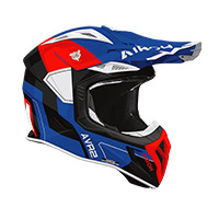 Airoh Aviator Ace 2 Shield Helm blau rot - img 2