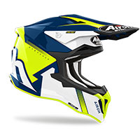 Casco Airoh Strycker Blazer amarillo brillo