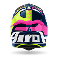 Airoh Strycker Blazer Helm blau rosa glanz - 3