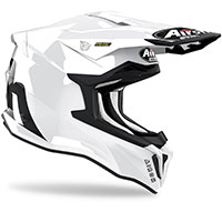 Casque Airoh Strycker Color blanc brillant - 2