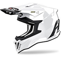 Casco Airoh Strycker Color Bianco Lucido