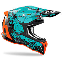 Casco Airoh Strycker Crack brillo