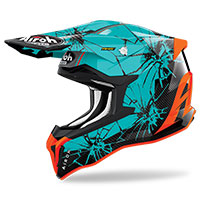 Airoh Strycker Crack Helmet Gloss