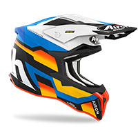 Casco Airoh Strycker Glam Blu Opaco - img 2