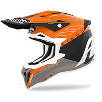 Casco Airoh Strycker Skin Arancio Opaco