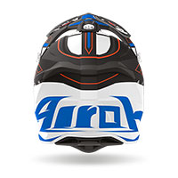 Casco Airoh Strycker Skin azul opaco - 3