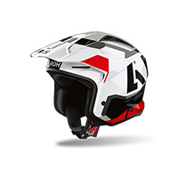 Airoh TRR 2ジュピターヘルメット レッドグロッシー