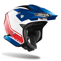 Casque Airoh Trr S Keen Bleu Rouge