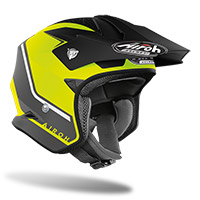 Airoh Trr S Keen Helmet Yellow Matt